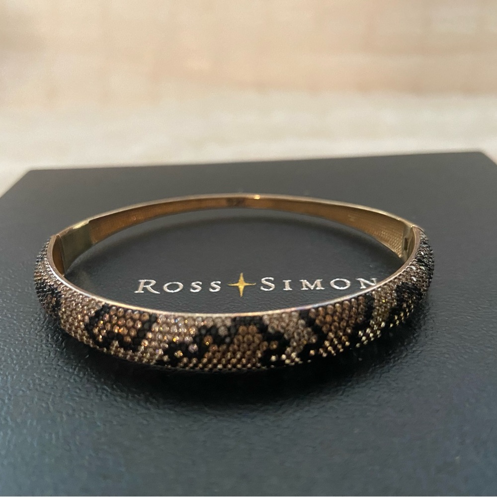 Ross-Simons Gold and Black Bracelet